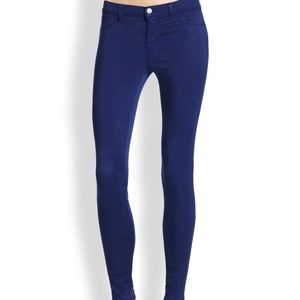 NWT J Brand luxe sateen 485 Size 25 in Blueberry